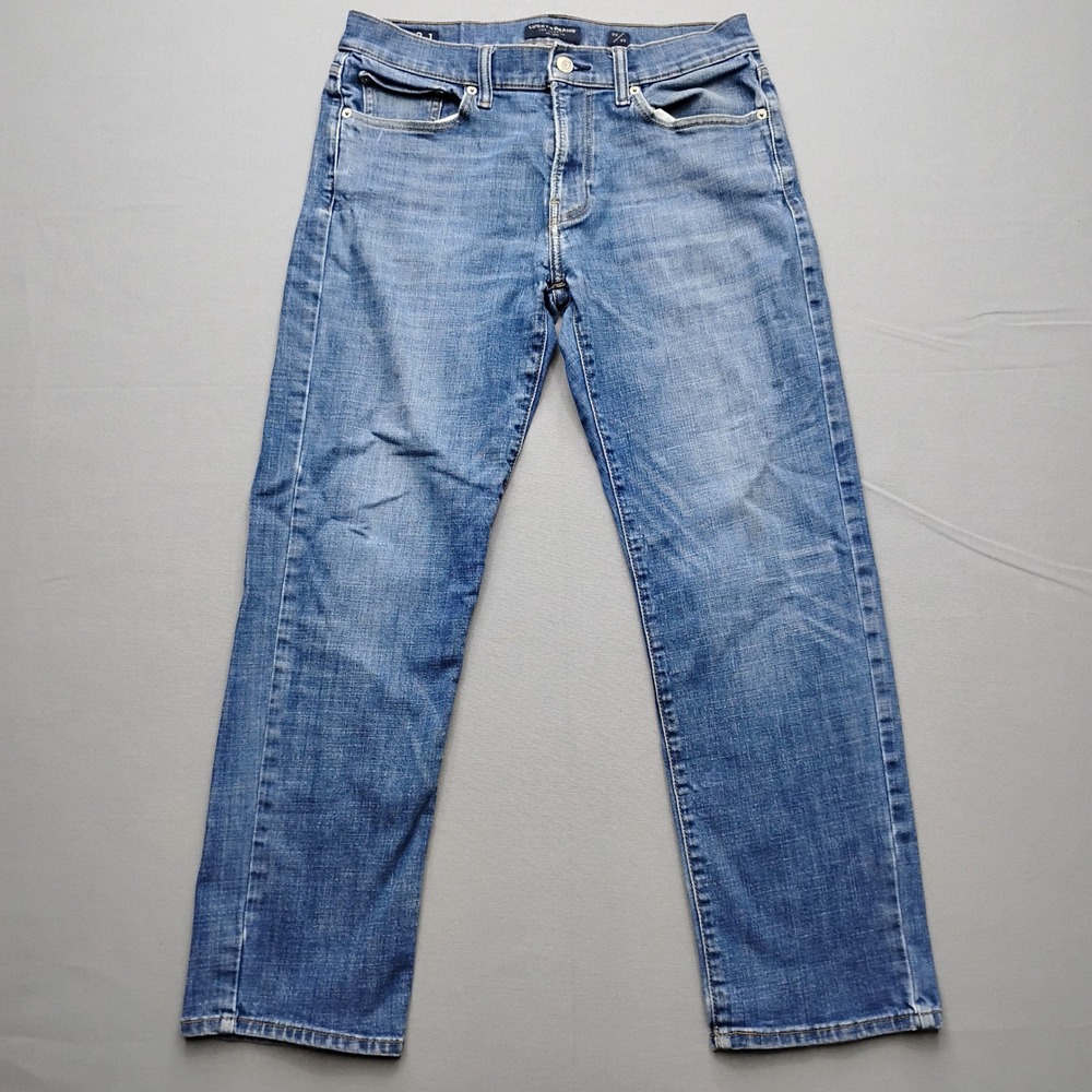 Lucky Brand 221 Straight Leg Jeans Mens 33x30 Medium Wash Blue Denim Pants